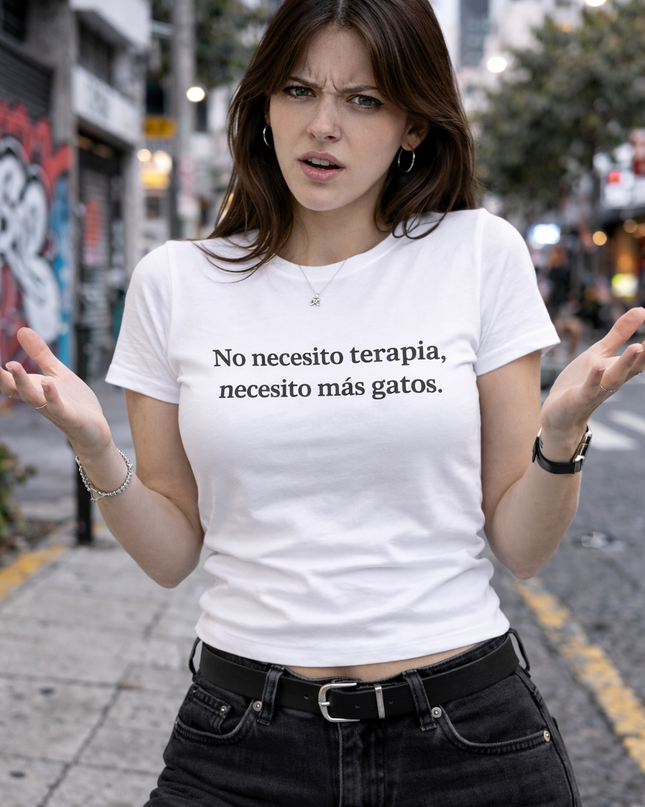 Polo Mujer - Necesito mas gatos