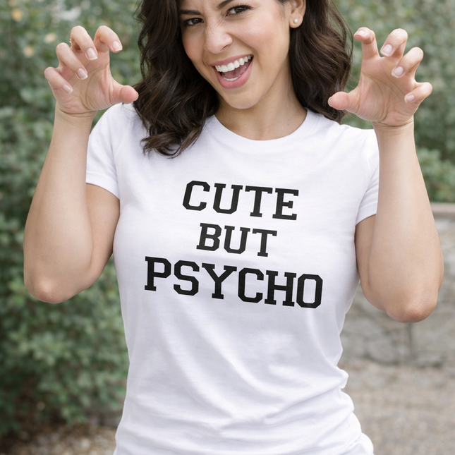 Polo Mujer - Cute But Psycho