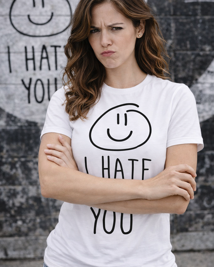 Polo Mujer - I Hate You