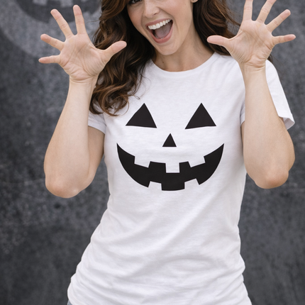 Polo Mujer - Cara Halloween