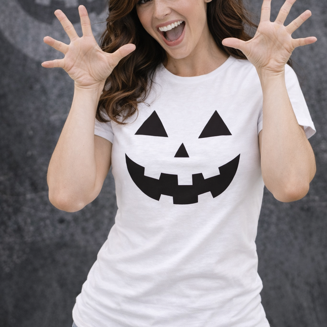 Polo Mujer - Cara Halloween