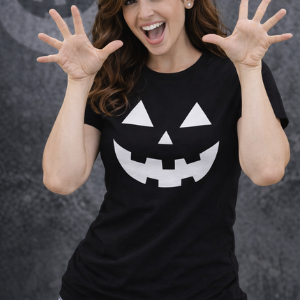 Polo Mujer - Cara Halloween
