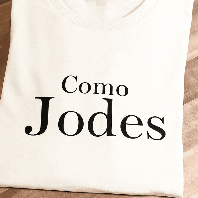 Polo Mujer - Como jodes