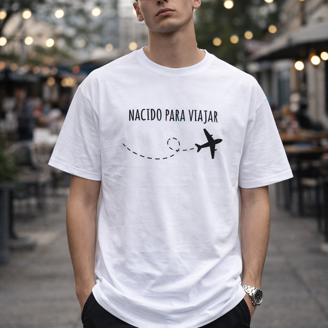 Polo Hombre - Nacido para viajar