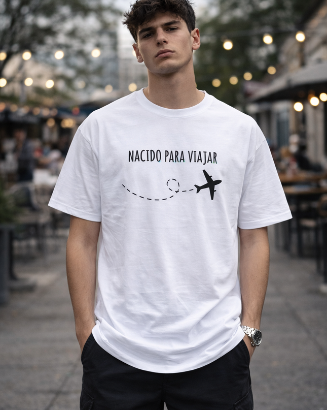 Polo Hombre - Nacido para viajar