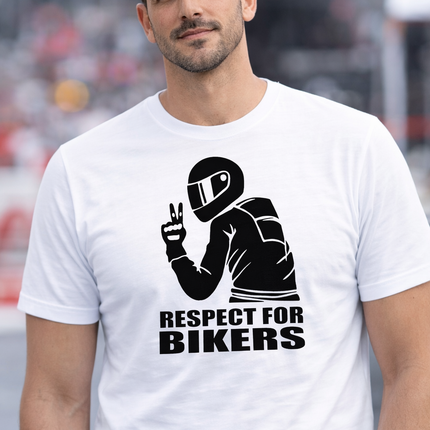 Polo Hombre - Respect for bikers