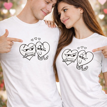 Polo Pareja - Corazones Coquetos