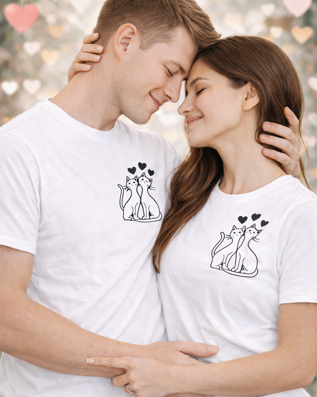 Polo Pareja - Gato y Gata Enamorados