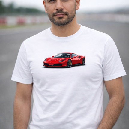 Polo Hombre - Ferrari rojo