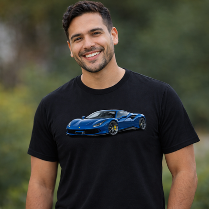 Polo Hombre - Ferrari azul