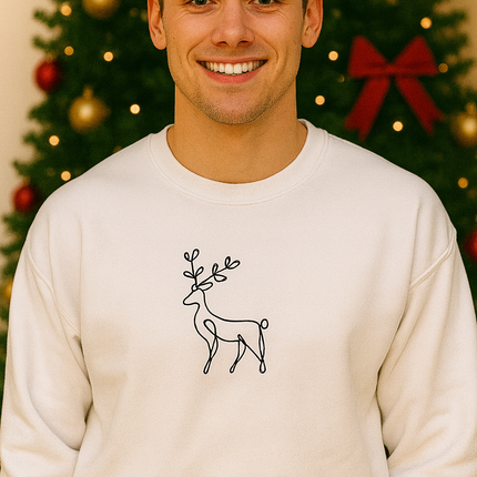Polera Navideño Hombre - Reno