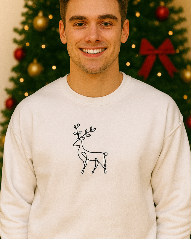 Polera Navideño Hombre - Reno