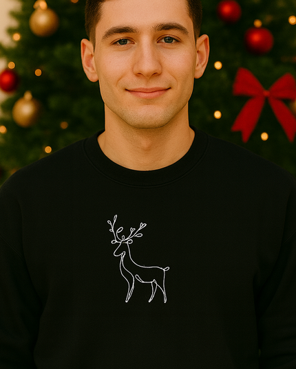 Polera Navideño Hombre - Reno