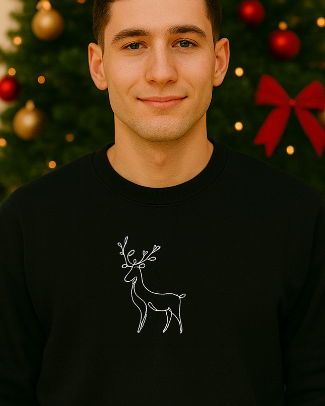 Polera Navideño Hombre - Reno