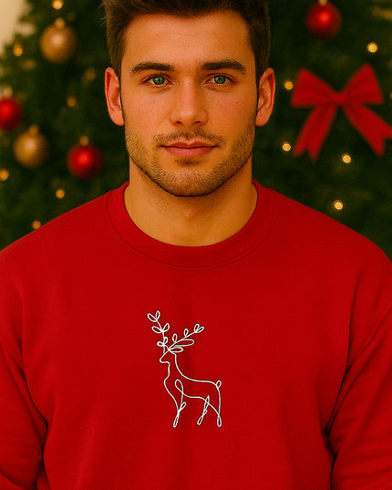 Polera Navideño Hombre - Reno