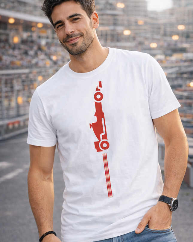 Polo Hombre - Carro rojo