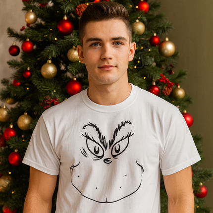 Polo Navideño Hombre - Grinch Navideño