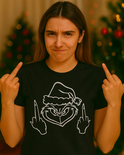 Polo Navideño Mujer - The Grinch