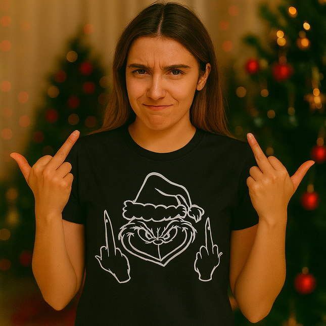 Polo Navideño Mujer - The Grinch