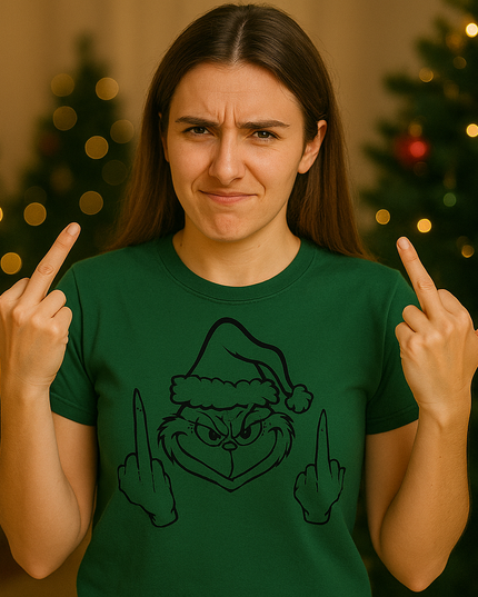 Polo Navideño Mujer - The Grinch