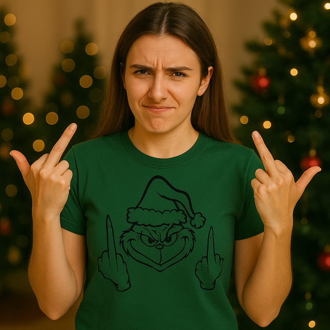 Polo Navideño Mujer - The Grinch