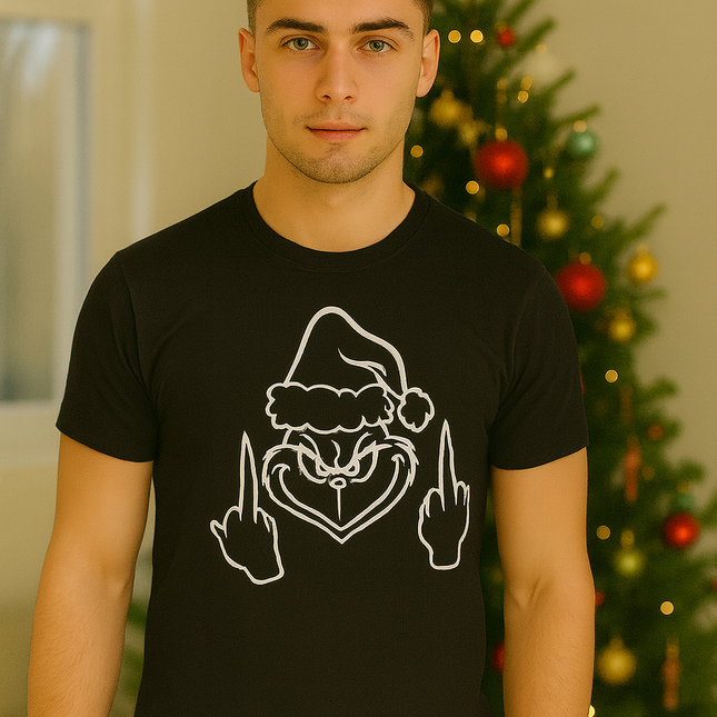 Polo Navideño Hombre - The Grinch