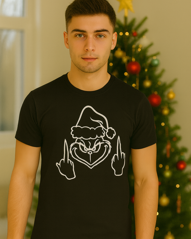 Polo Navideño Hombre - The Grinch