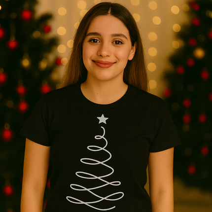 Polo Navideño Mujer - Arbol Honda