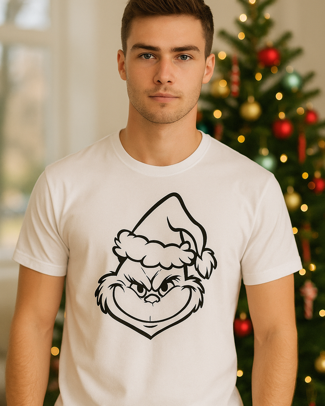 Polo Navideño Hombre - Grinch