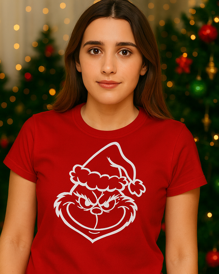 Polo Navideño Mujer - Grinch