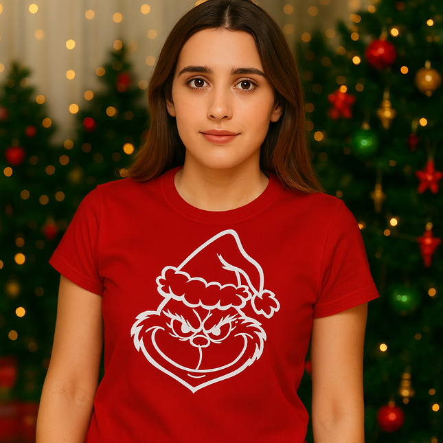 Polo Navideño Mujer - Grinch