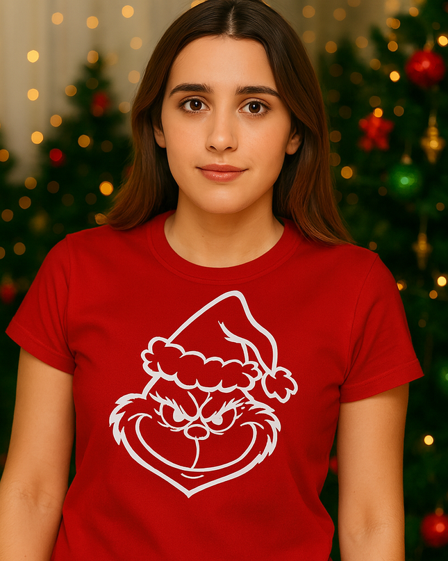 Polo Navideño Mujer - Grinch
