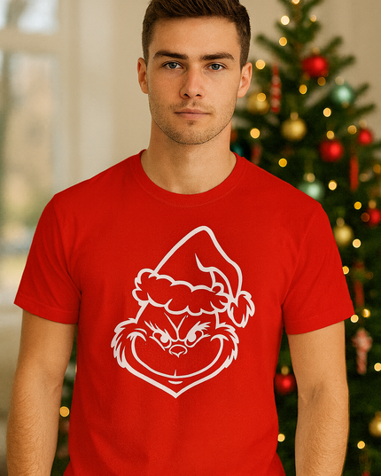 Polo Navideño Hombre - Grinch