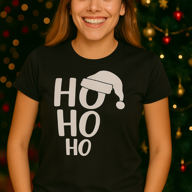 Polo Navideño Mujer - Ho Ho Ho