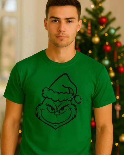 Polo Navideño Hombre - Grinch