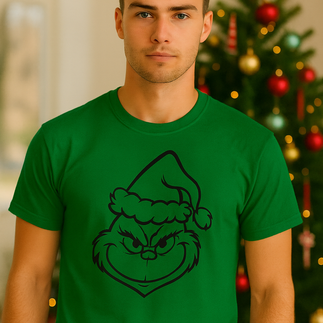Polo Navideño Hombre - Grinch