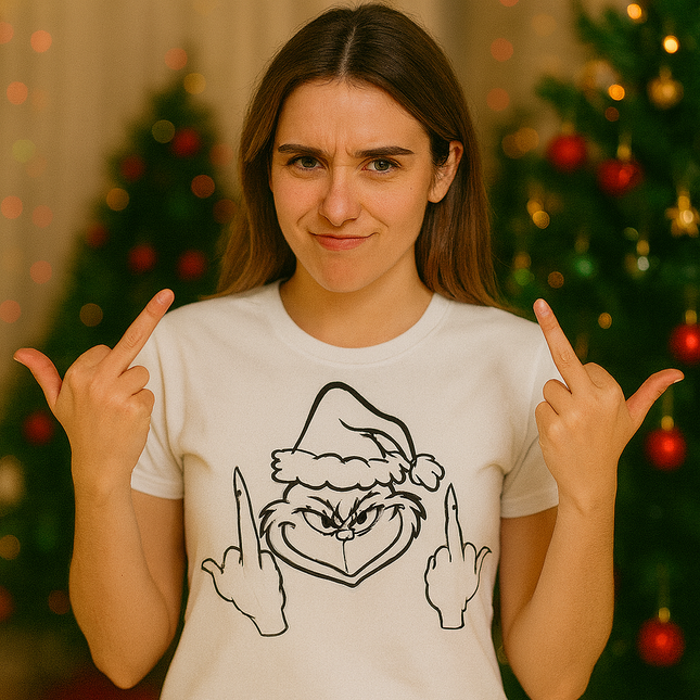 Polo Navideño Mujer - The Grinch