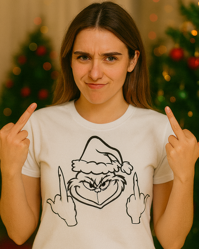 Polo Navideño Mujer - The Grinch