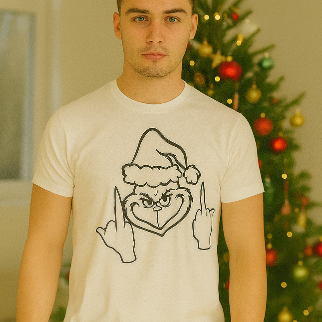 Polo Navideño Hombre - The Grinch