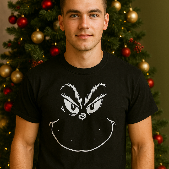 Polo Navideño Hombre - Grinch Navideño