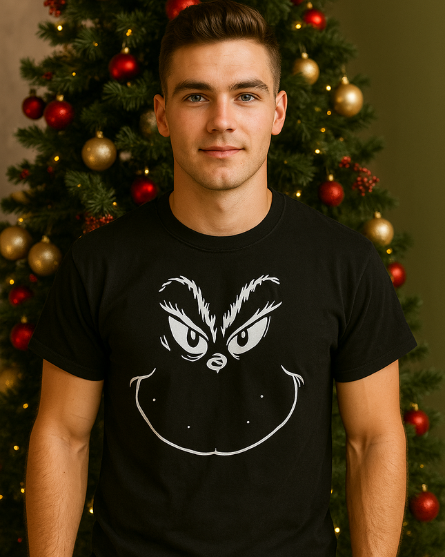 Polo Navideño Hombre - Grinch Navideño