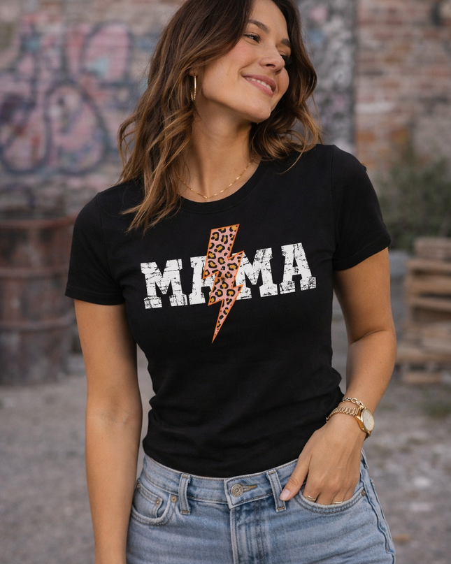 Polo Mujer - Mama Rayo Print