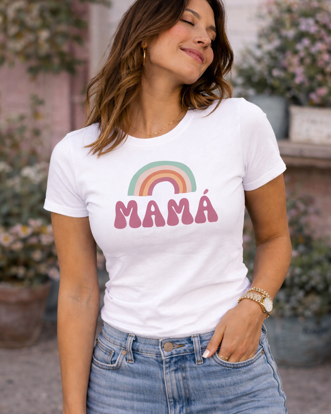 Polo Mujer - Mama ArcoIris