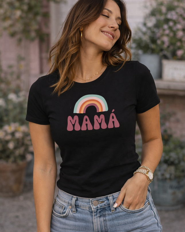 Polo Mujer - Mama ArcoIris