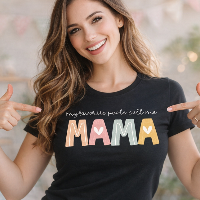 Polo Mujer - My Favorite People Call Me Mama