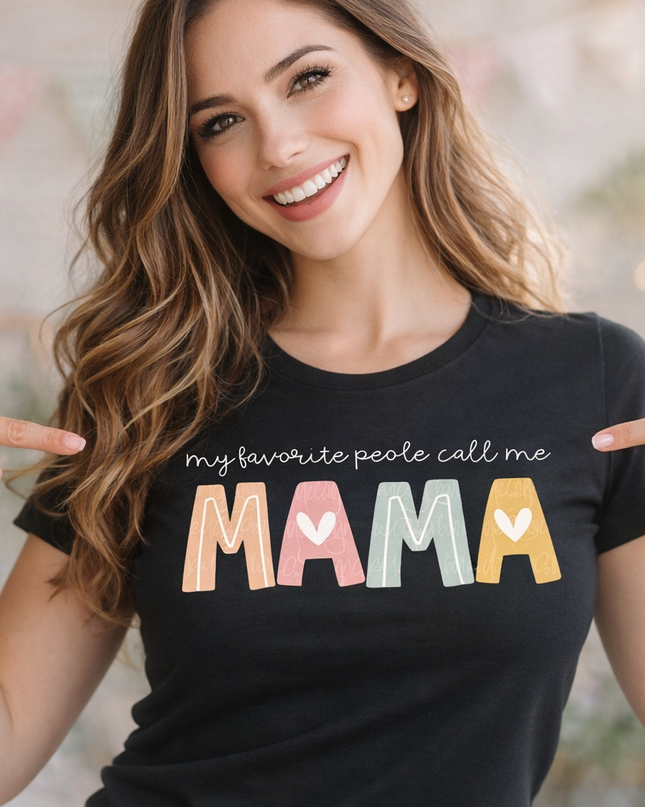 Polo Mujer - My Favorite People Call Me Mama