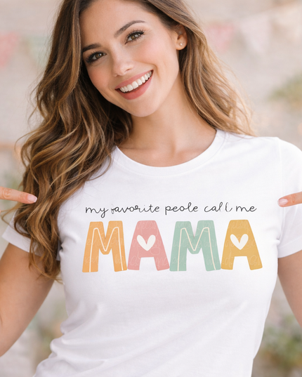 Polo Mujer - My Favorite People Call Me Mama