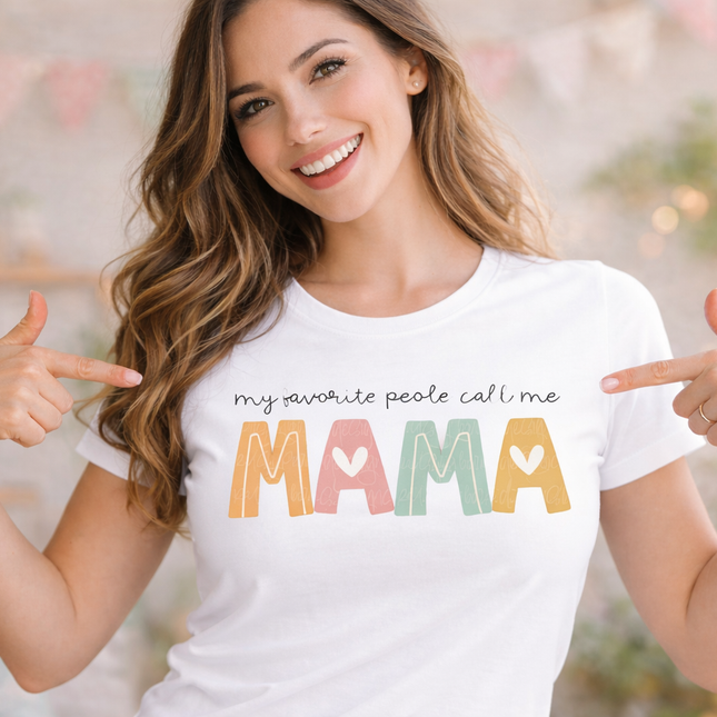 Polo Mujer - My Favorite People Call Me Mama