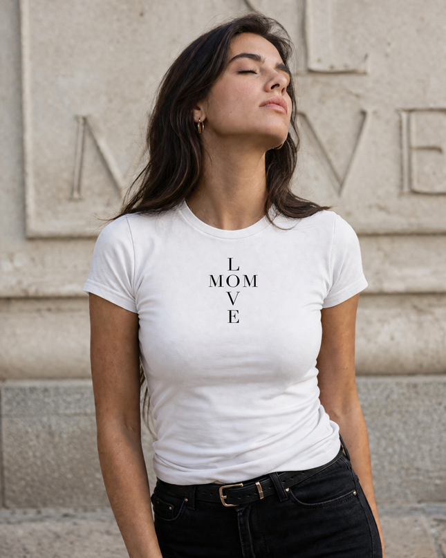 Polo Mujer - Love Mom