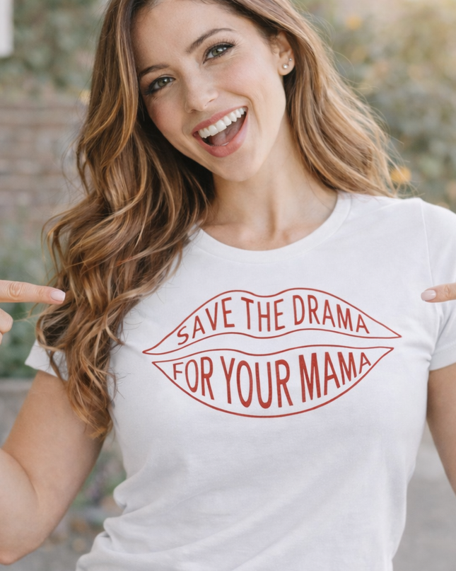 Polo Mujer - Save The Drama For Your Mama